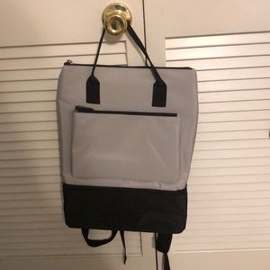 A backpack with handle